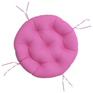 vidaXL rund hynde &Oslash;60x11 cm oxfordstof pink