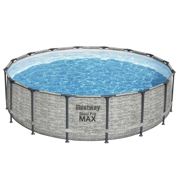Bestway Power Steel swimmingpool 488x122 cm rund