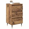 vidaXL Sideboard Gammelt træ 35 x 40 x 70 cm Konstrueret træ