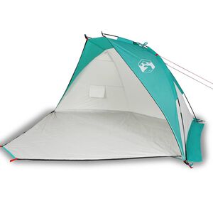 vidaXL strandtelt 268x223x125 cm 185T polyester havgr&oslash;n
