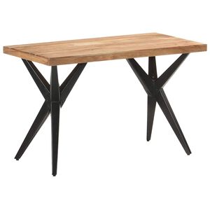 vidaXL spisebord 120x60x76 cm massivt akacietr&aelig;