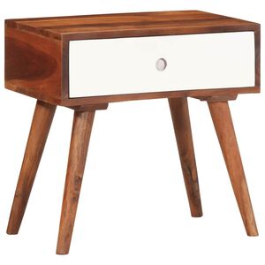 vidaXL sidebord 45x30x45 cm massivt akacietr&aelig;