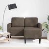 vidaXL 2-personers sofa med chaiselong L-formet 125 cm kunstl&aelig;der