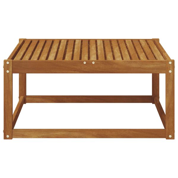 vidaXL Udend&oslash;rs puf Massivt Akacietr&aelig; Naturfarvet