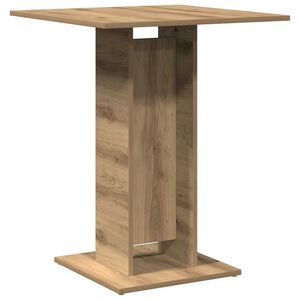 vidaXL bistrobord 60x60x75 cm konstrueret tr&aelig; kunsteg