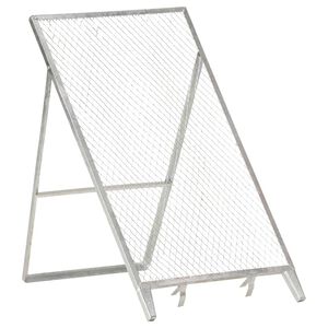 vidaXL kompostsold galvaniseret st&aring;l