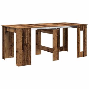 vidaXL Spisebord 180 x 85 x 75 cm Konstrueret tr&aelig; Gammelt tr&aelig;