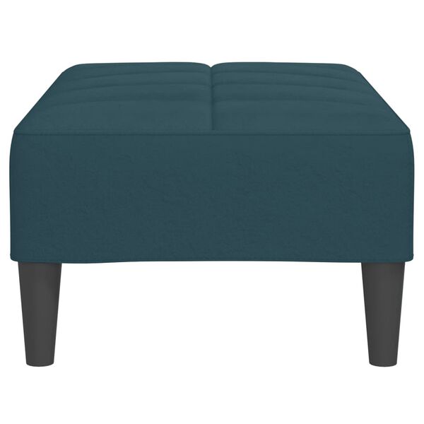 vidaXL fodskammel 78x56x32 cm fl&oslash;jl bl&aring;