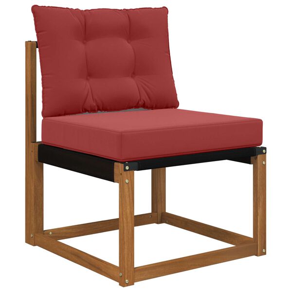 vidaXL Udend&oslash;rs Sofa Pude 2 pcs Vinr&oslash;d Polyester