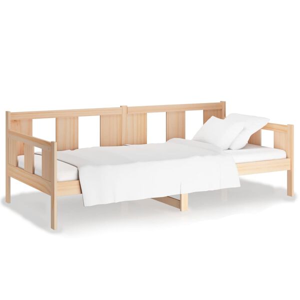 vidaXL daybed 80x200 cm massivt fyrretræ