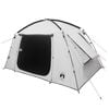 vidaXL Hyttetelt med tag Hvid Blackout 300 x 210 x 156 cm Polyester