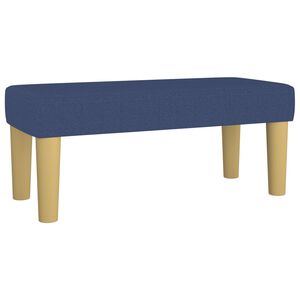 vidaXL b&aelig;nk 70x30x30 cm stof bl&aring;