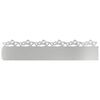 vidaXL Pl&aelig;nekanter 20 pcs S&oslash;lv 103 x 0,05 x 22 cm Galvaniseret st&aring;l
