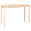 vidaXL konsolbord 110x40x75 cm massivt fyrretr&aelig;