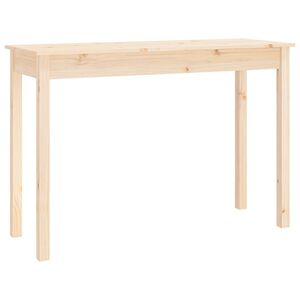 vidaXL konsolbord 110x40x75 cm massivt fyrretr&aelig;