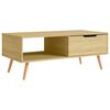 vidaXL sofabord 100x49,5x43 cm konstrueret tr&aelig; sonoma-eg