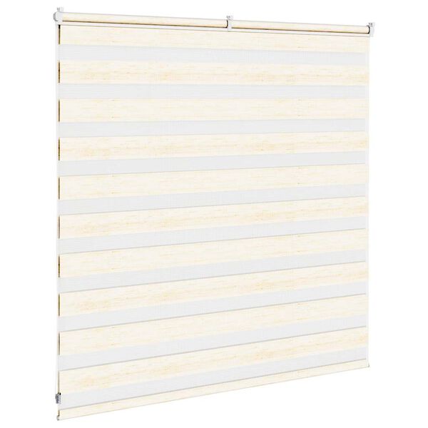 vidaXL zebragardin marmorbeige 150x100 cm stofbredde 145,9cm polyester