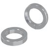 vidaXL Fjedervasker 2 pcs Hvid 13 x 1 mm Jern