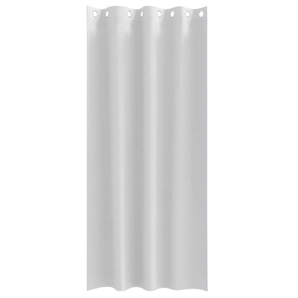 vidaXL M&oslash;rkl&aelig;gningsgardiner med ringe 2 pcs Bleg Gr&aring; 225 x 140 cm