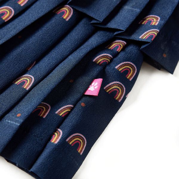 Nederdel til børn str. 140 marineblå