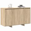 vidaXL Sideboard Sonoma-eg 120 x 41 x 75 cm Konstrueret tr&aelig;