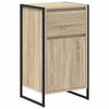 vidaXL Sideboard Sonoma-eg 43 x 36 x 75,5 cm Konstrueret tr&aelig;
