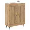 vidaXL Sideboard Artisan Egetr&aelig; 69,5 x 34 x 90 cm Konstrueret tr&aelig;