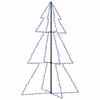 vidaXL lysende juletr&aelig; 98x150 cm 200 LED'er indend&oslash;rs/udend&oslash;rs