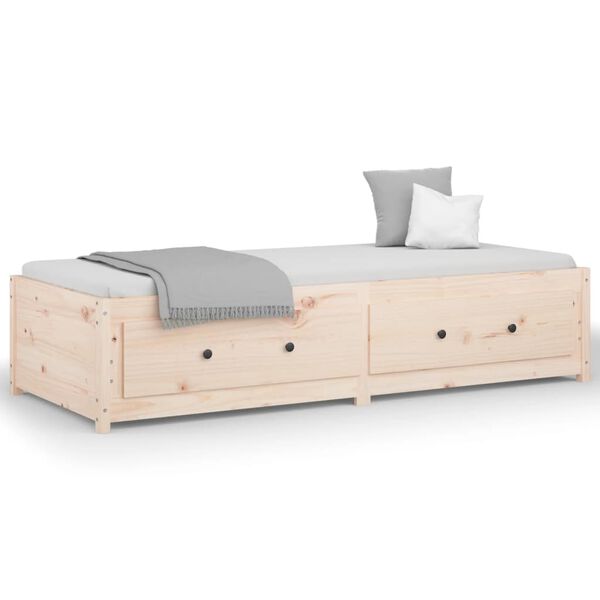 vidaXL daybed 90x190 cm Single massivt fyrretr&aelig;
