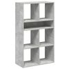 vidaXL bogreol 66x31x112 cm konstrueret tr&aelig; betongr&aring;