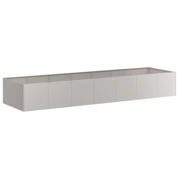 vidaXL plantekasse rustfarvet 280x80x40 cm forvitringsst&aring;l