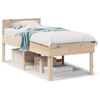 vidaXL sengeramme uden madras 90x190 cm massivt fyrretr&aelig;