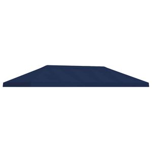 vidaXL Gazebo Klap Cover 6 x 3 m Bl&aring; Polyester 190