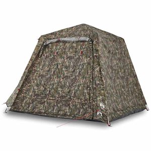 vidaXL 4-personers fisketelt quick-release camouflage