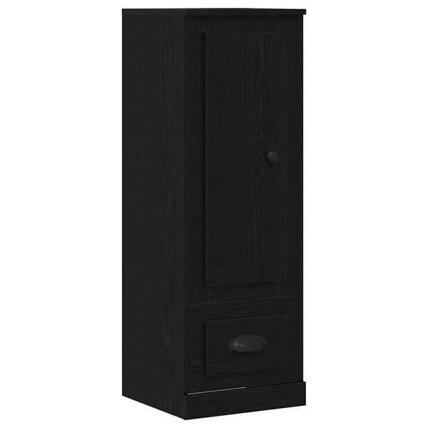 vidaXL Highboard Sort eg 36 x 35.5 x 103.5 cm Konstrueret tr&aelig;