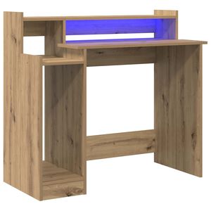 vidaXL Bord Artisan Egetr&aelig; 97 x 45 x 90 cm Konstrueret tr&aelig;