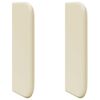 vidaXL Hovedg&aelig;rde&oslash;re Creme 40,5 x 40,5 x 4 cm PVC