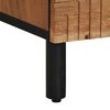 vidaXL Sideboard Naturfarvet 40 x 33,5 x 75 cm Massivt Akacietr&aelig;