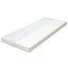 vidaXL madras 180x200 cm 7 zoner PU-skum 10 cm H2 H3