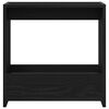 vidaXL Sidebord Sort eg 50 x 26 x 50 cm Konstrueret tr&aelig;