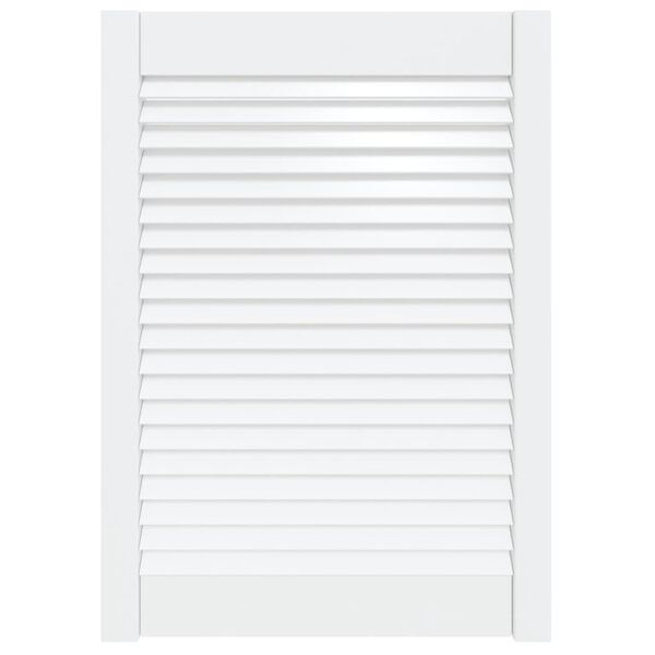 vidaXL skabsl&aring;ge 69x49,4 cm lameldesign massivt fyrretr&aelig; hvid