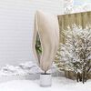 vidaXL Frostbeskyttelses Plantefleece D&aelig;kke 5 pcs Beige 1,8 x 1,2 m