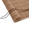 vidaXL Rullegardin Brun 160 x 160 cm Bambus