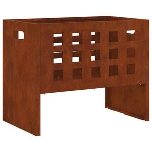 vidaXL Ildsk&aring;l Brun 50 x 30 x 40 cm St&aring;l