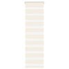 vidaXL zebragardin marmorbeige 50x100 cm stofbredde 45,9 cm polyester