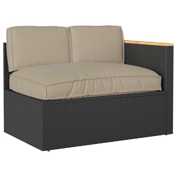 vidaXL Pudesæt 3 pcs Gråbrun Oxford stof