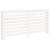 vidaXL radiatorskjuler 169x19x84 cm massivt fyrretr&aelig; hvid