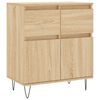 vidaXL sk&aelig;nk 60x35x70 cm konstrueret tr&aelig; sonoma-eg
