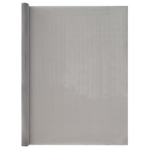 vidaXL Netsk&aelig;rm 100 x 500 cm 120 Mesh Rustfrit st&aring;l 201 S&oslash;lv