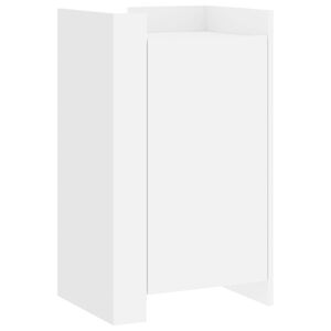 vidaXL sk&aelig;nk 45x35x75 cm konstrueret tr&aelig; hvid